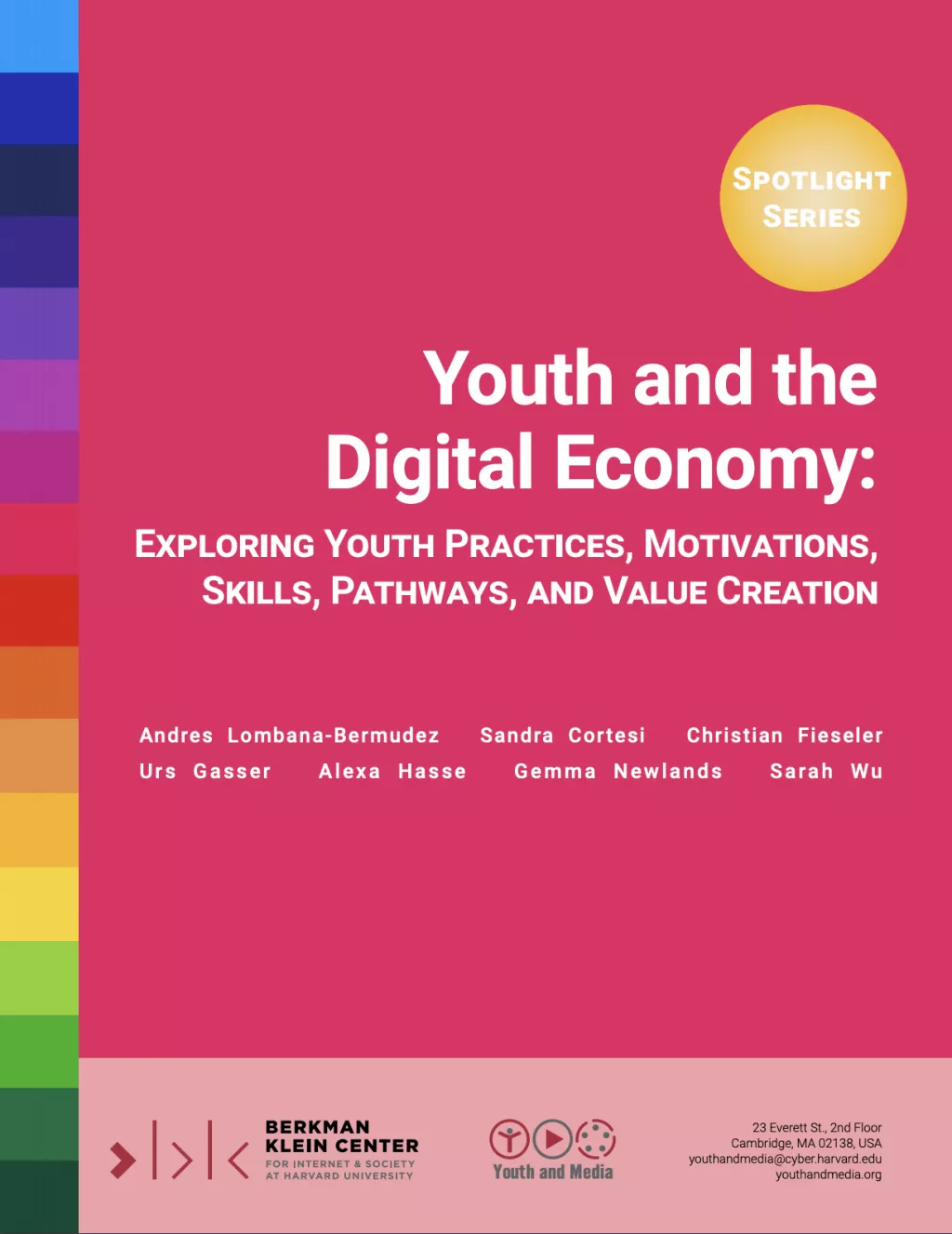 Youth and the Digital Economy Berkman Klein Center